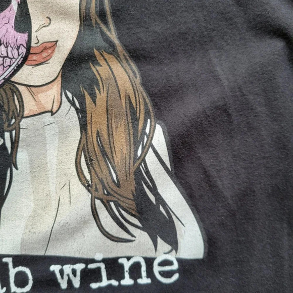 "TRUE CRIME, FAB WINE"  Graphic Tshirt - Picture 8 of 8